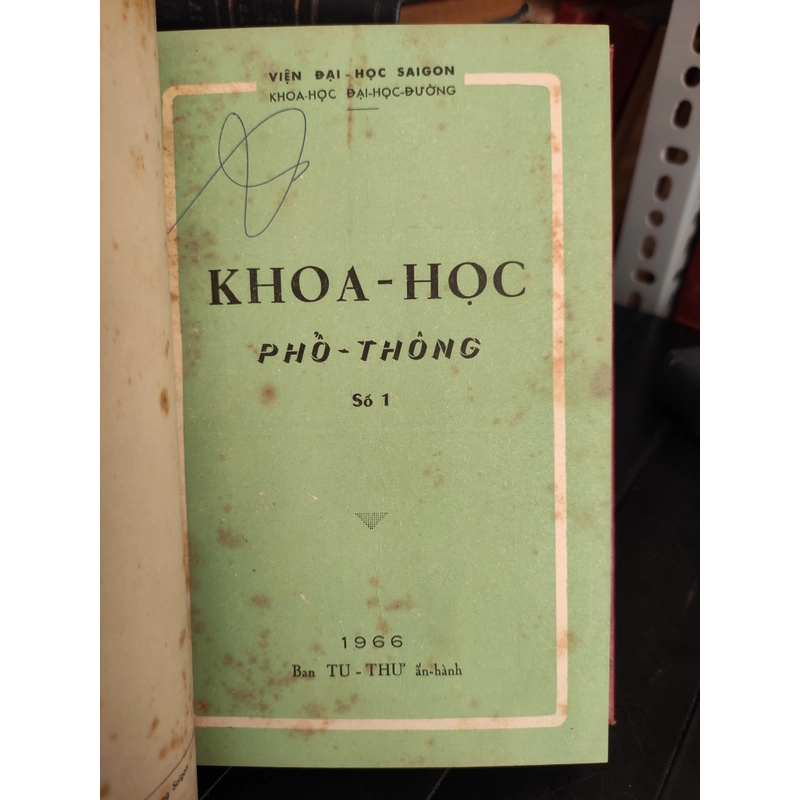 Khoa học phổ thông - NXB 1965 299716