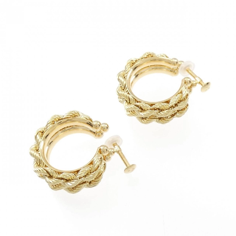 K18YG Bông tai - Hàng hiệu Authentic 874332