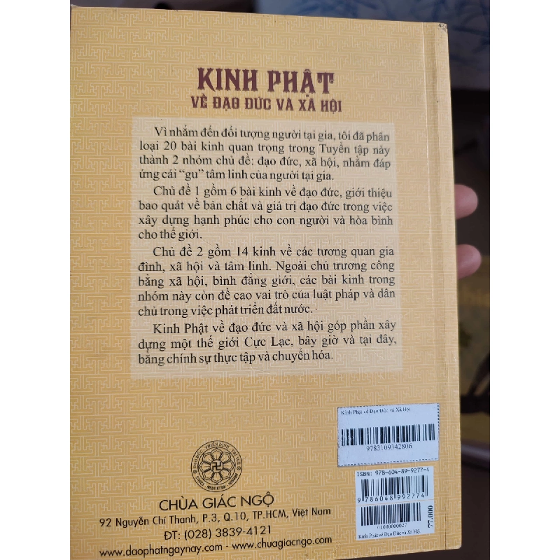 [59K/kg] Kinh Phật về đạo đức và xã hộiHCM01/03 437496