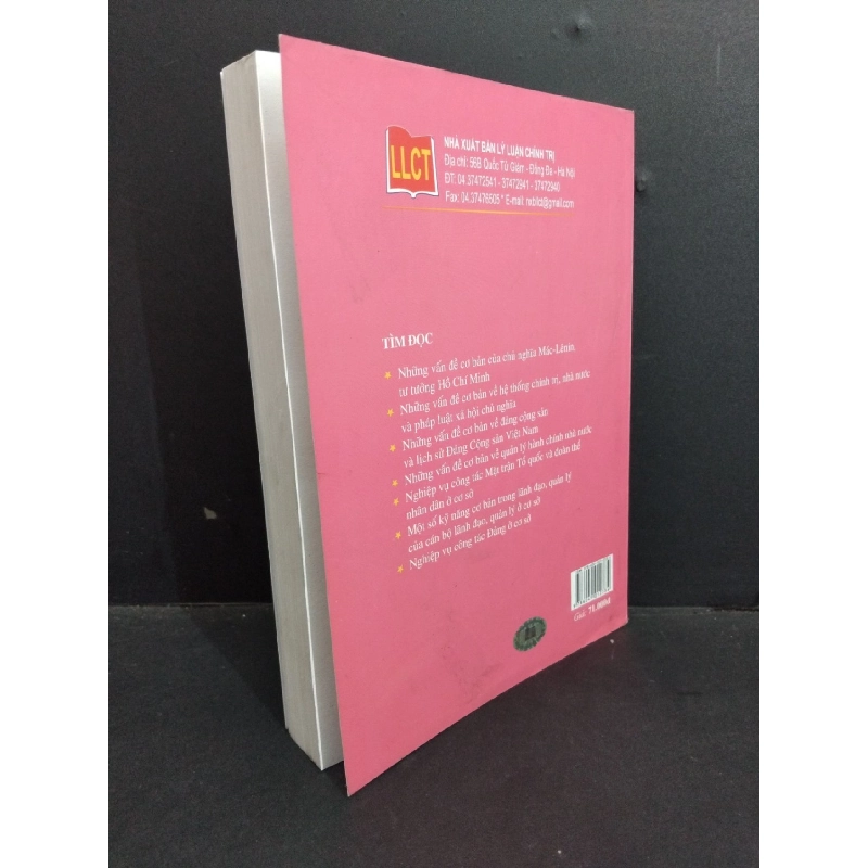 Đường lối, chính sách của Đảng, nhà nước Việt Nam về các lĩnh vực của đời sống xã hội mới 90% bẩn nhẹ móp góc 2017 HCM2811 GIÁO TRÌNH, CHUYÊN MÔN 918040