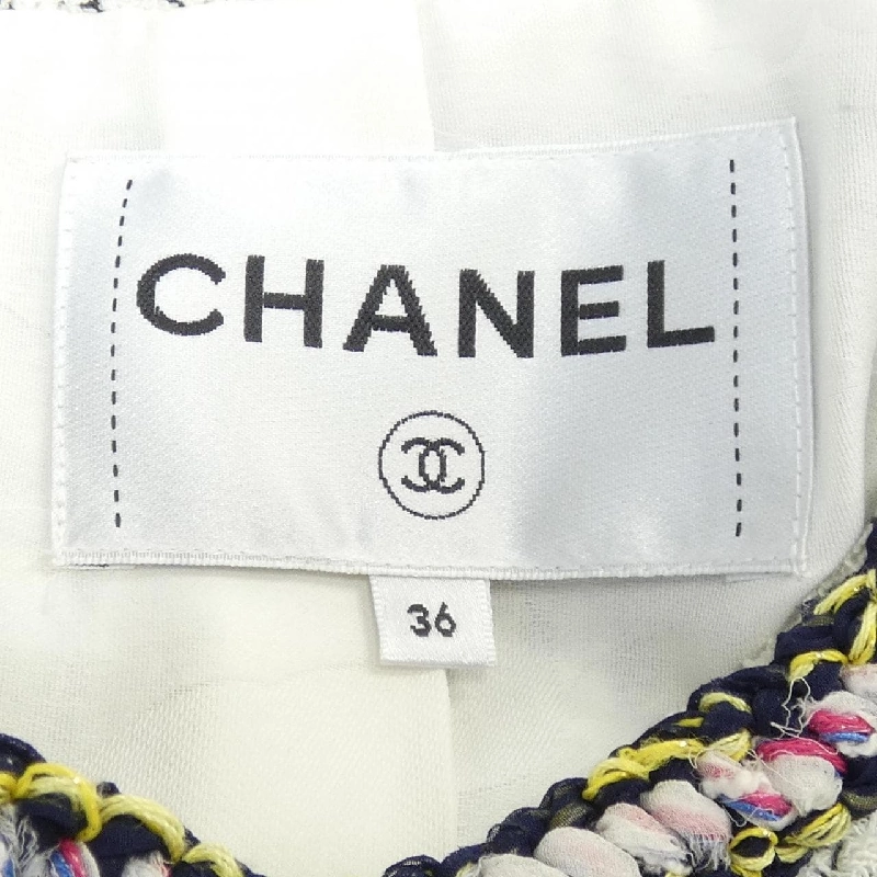 CHANEL LOOK29 P70074V60046 Áo khoác không cổ - Hàng hiệu Authentic 823221