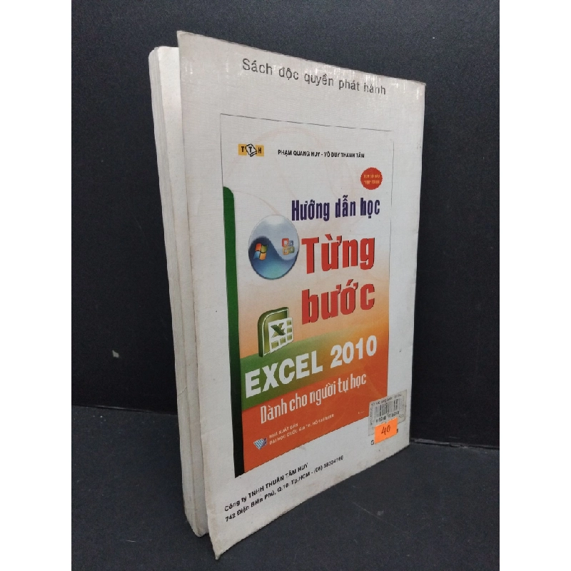 100 Thủ thuật excel 2010 mới 80% ố ẩm góc nhẹ 2010 HCM2809 Phạm Quang Huy - Võ Duy Thanh Tâm GIÁO TRÌNH, CHUYÊN MÔN 295865