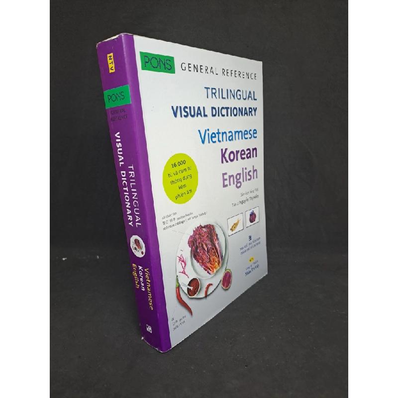 Trilingual visual dictionary vietnamese Korean English mới 90% HPB.HCM1407 34076