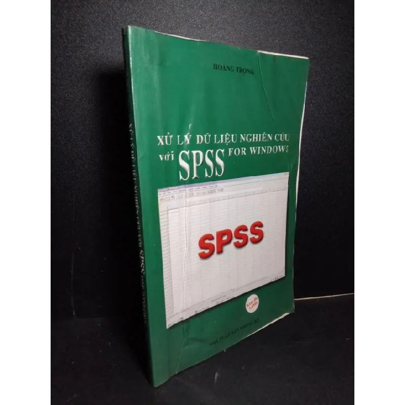 [Phiên Chợ Sách Cũ] Xử lý dữ liệu nghiên cứu với SPSS for windows trang cuối, 2002 2303 430544