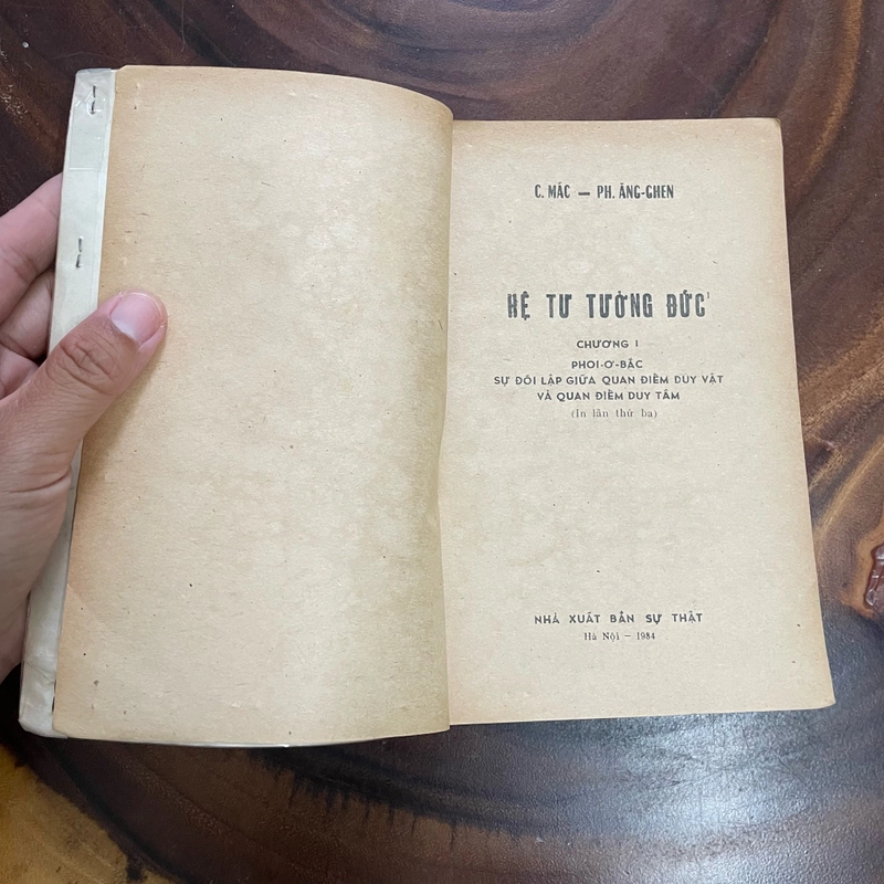 II Tựa sách: Hệ Tư Tưởng Đức - C.Mác Ph.Ăng-Ghen - 1984 446104