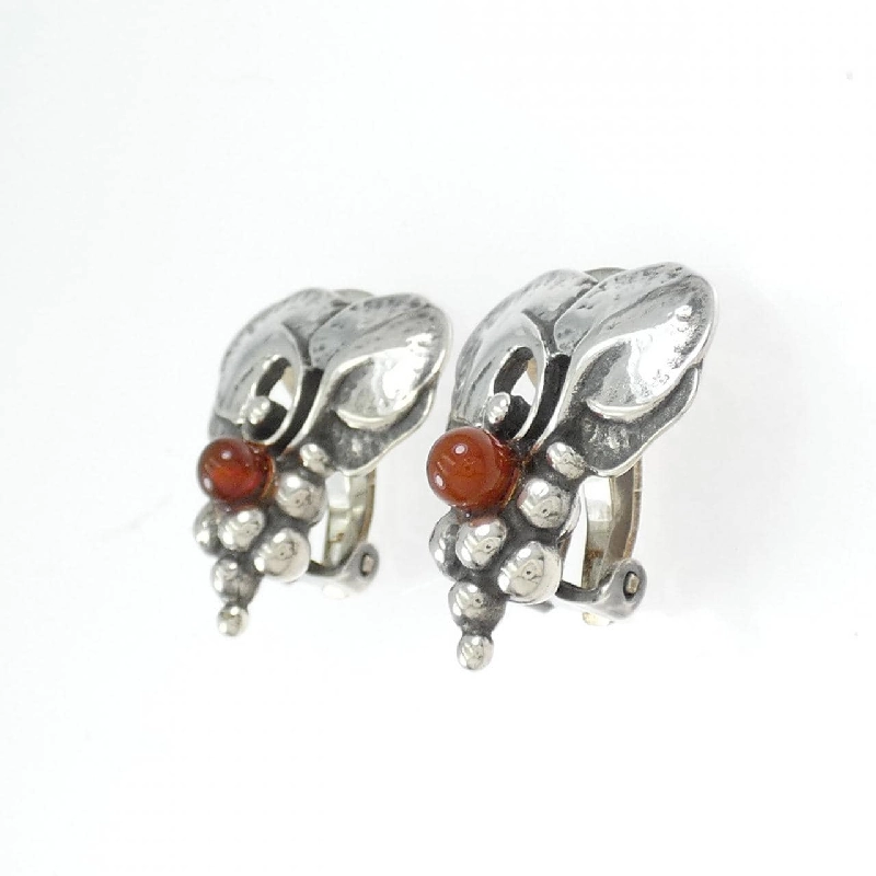 George Jensen Bông tai Carnelian - Hàng hiệu Chính hãng 846217