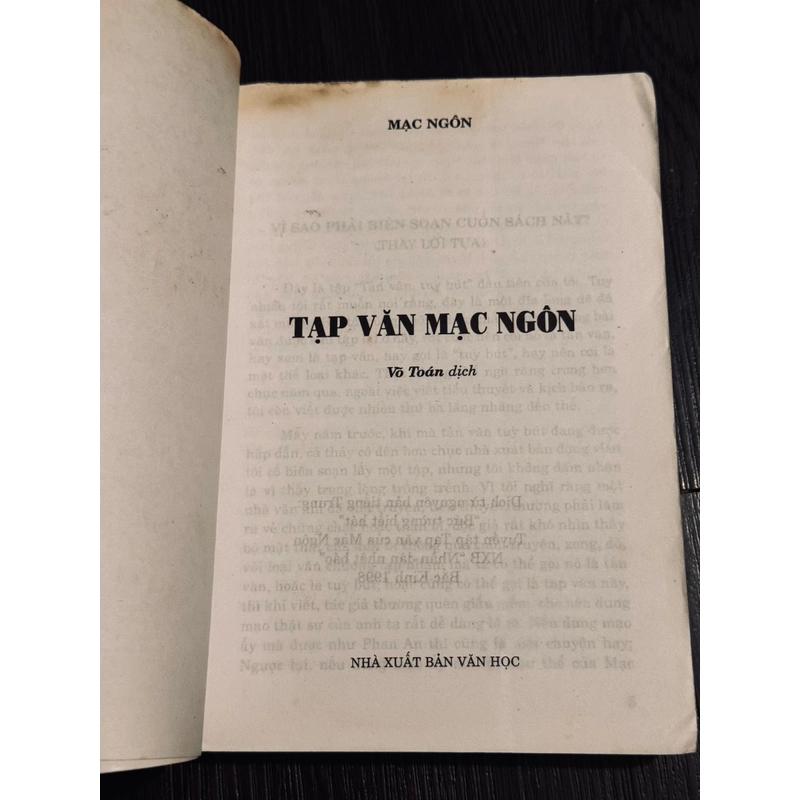 Tạp văn Mạc Ngôn (Võ Toán dịch) 528963