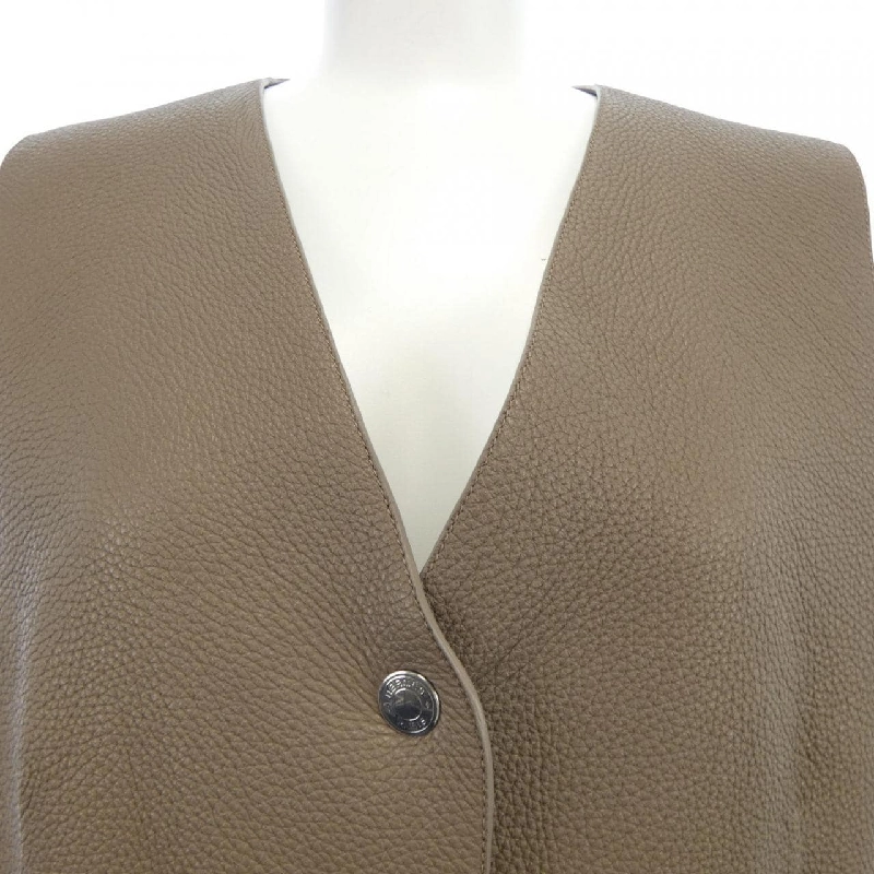 【Mã giảm giá】Áo vest dài HERMES 640943