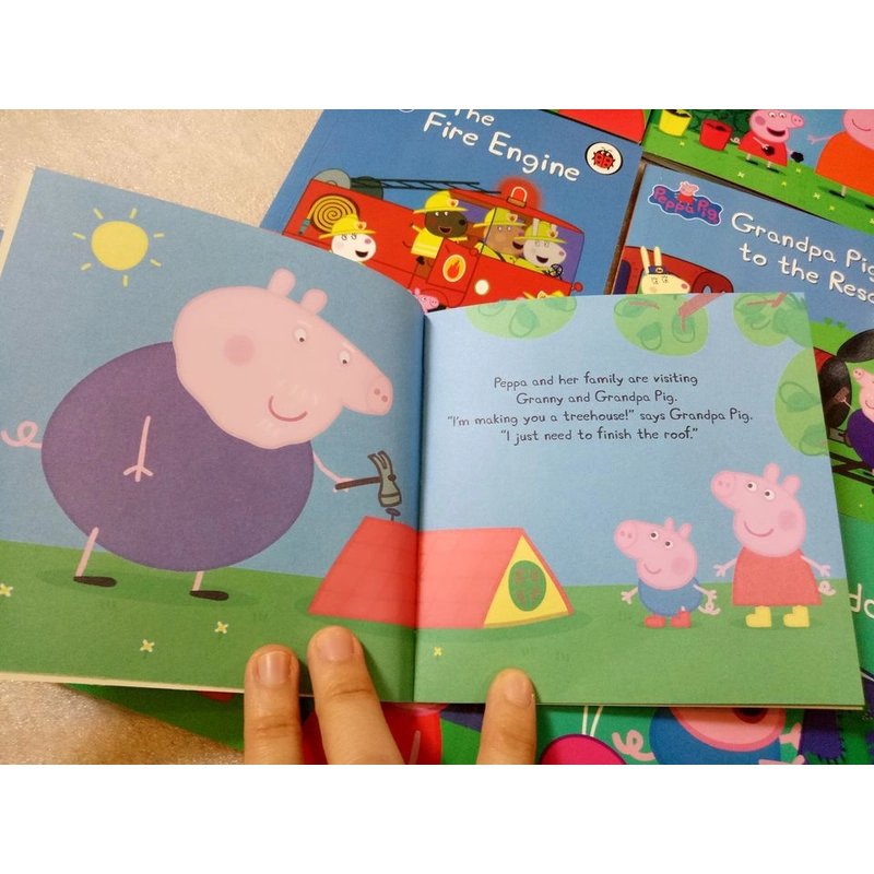 Truyện tranh Peppa pig tiếng Anh (combo 10 cuốn) 391522