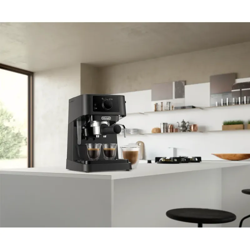 ☕ Máy pha cà phê De’Longhi EC230.BK – Espresso chuẩn Ý, crema dày mịn tại nhà! 730809