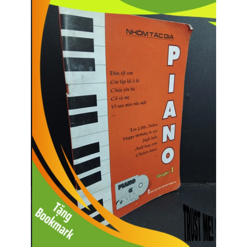 (TẶNG BOOKMARK) Piano quyển 1 kèm CD mới 80% ố RBK2811 GIÁO TRÌNH, CHUYÊN MÔN 950860
