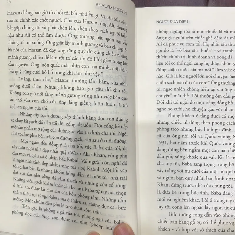 Văn học nước ngoài : NGƯỜI ĐUA DIỀU - Khaled Hosseini - bestseller  1038526