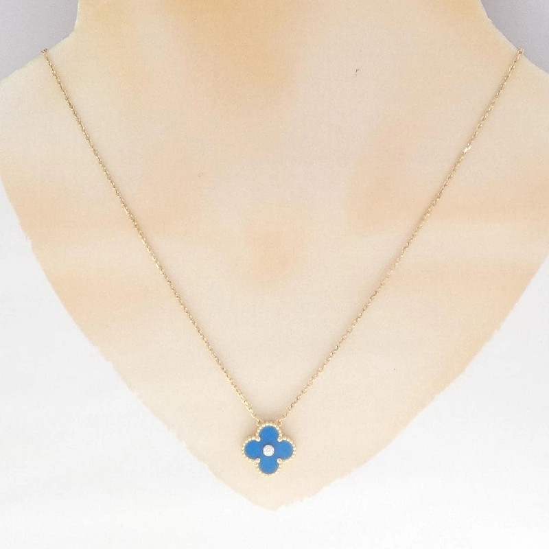 Vòng cổ Van Cleef & Arpels Vintage Alhambra - Hàng hiệu Authentic 844391