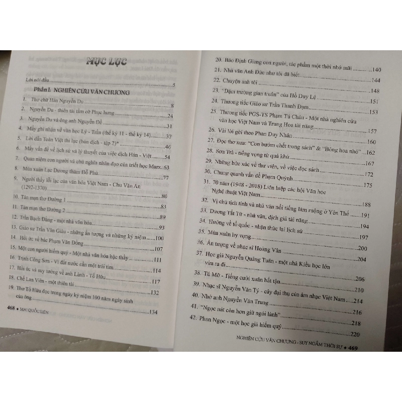 NGHIÊN CỨU VĂN CHƯƠNG VÀ SUY NGẪM - MAI QUỐC LIÊN - 2021 - 471 trang ANTQ2308 VĂN HỌC 919687