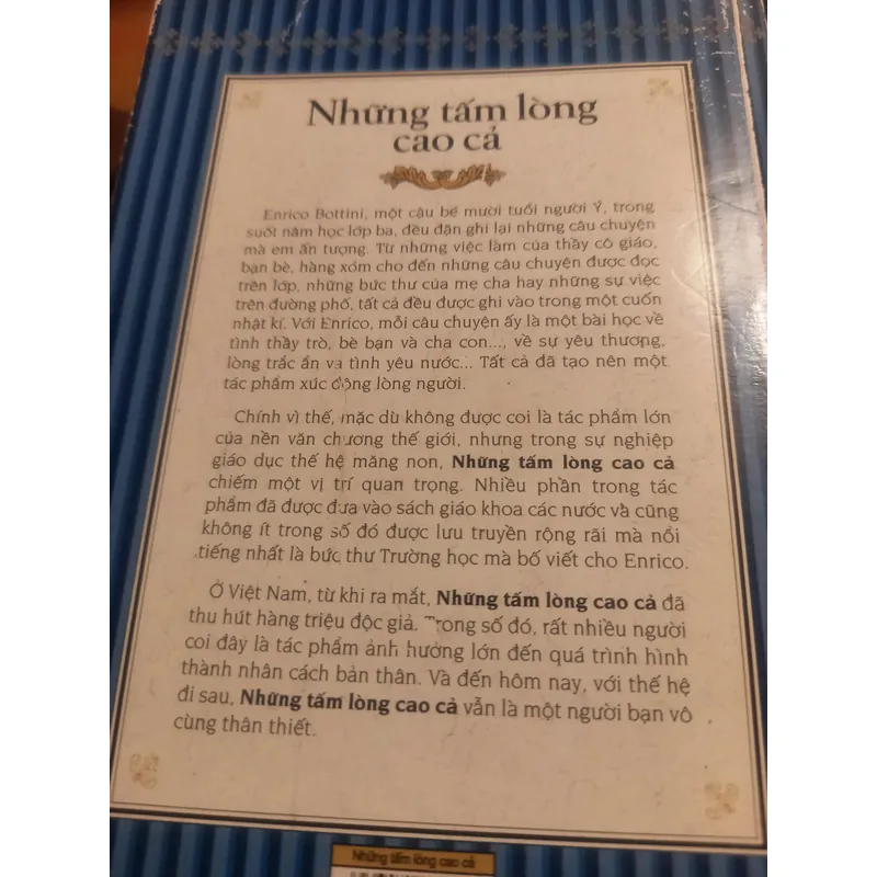 NHỮNG TẤM LÒNG CAO CẢ 713707