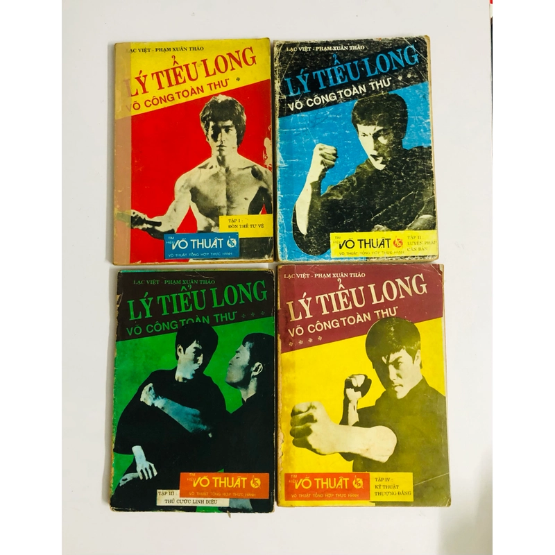 BỘ 4 TẬP LÝ TIỂU LONG VÕ CÔNG TOÀN THƯ ( Lạc Việt - Phạm Xuân Thảo) 541584