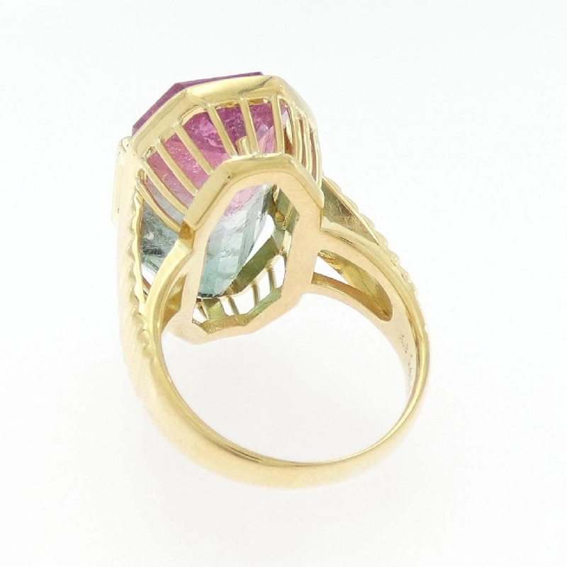 Nhẫn Tourmaline K18YG 14.66CT - Hàng hiệu Chính hãng 852678
