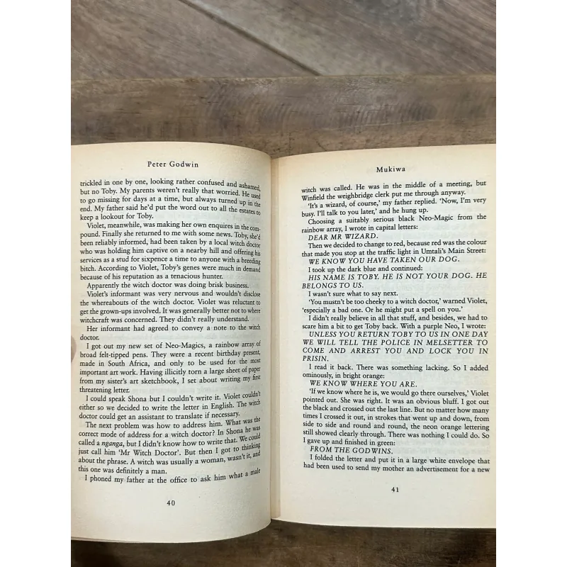 Mukiwa: A White Boy in Africa - Peter Godwin 734830