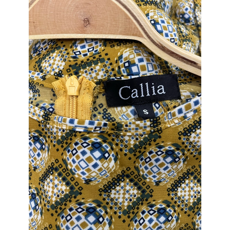 Áo dài Callia màu vàng 506453
