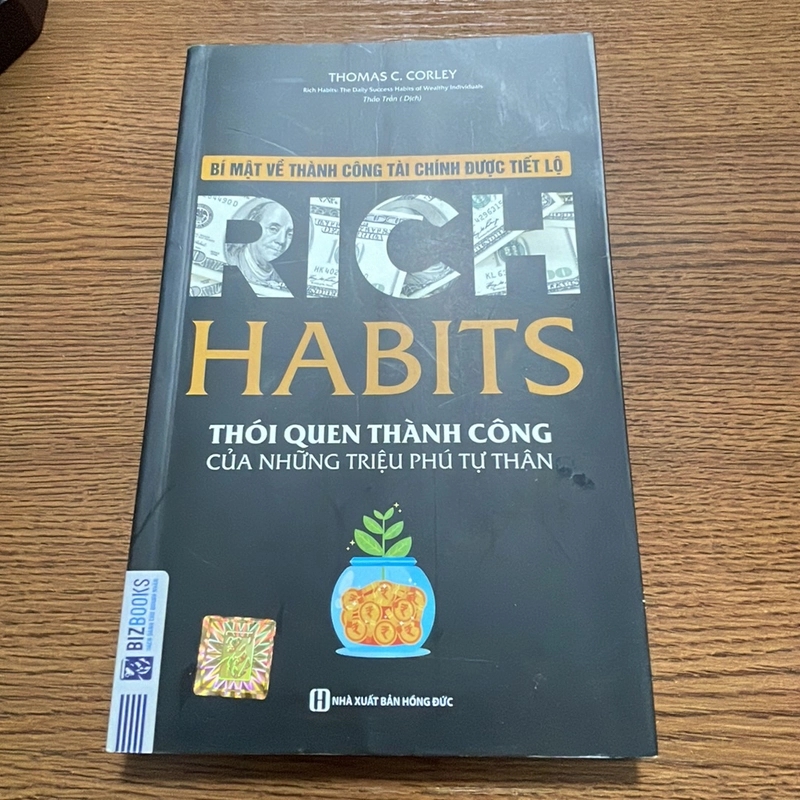 Rich habits Thói quen thành công của những triệu phú tự thân Thomas Corley 356832