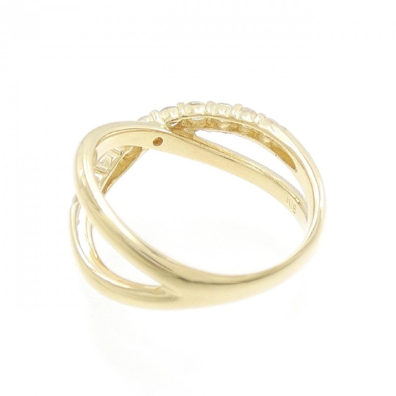 Nhẫn kim cương K18YG 0.50CT 672943