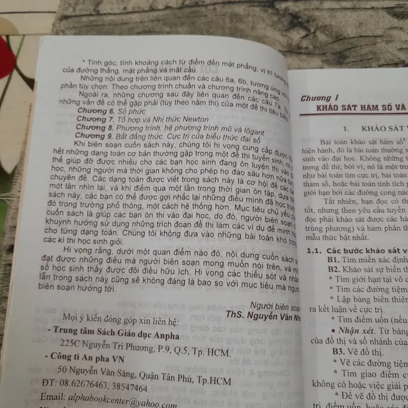 Sách ôn thi ĐH. Các dạng toán thi Đại học hiện nay. Tác giả Thạc sỹ Ng. Văn Nho 707549