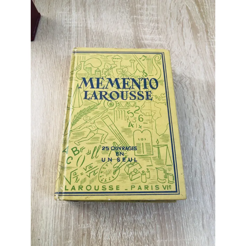 MEMENTO LAROUSSE 1949 929025