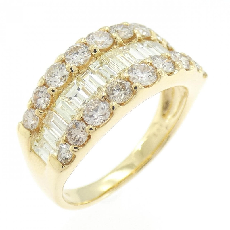 Nhẫn kim cương K18YG 2.00CT 669530