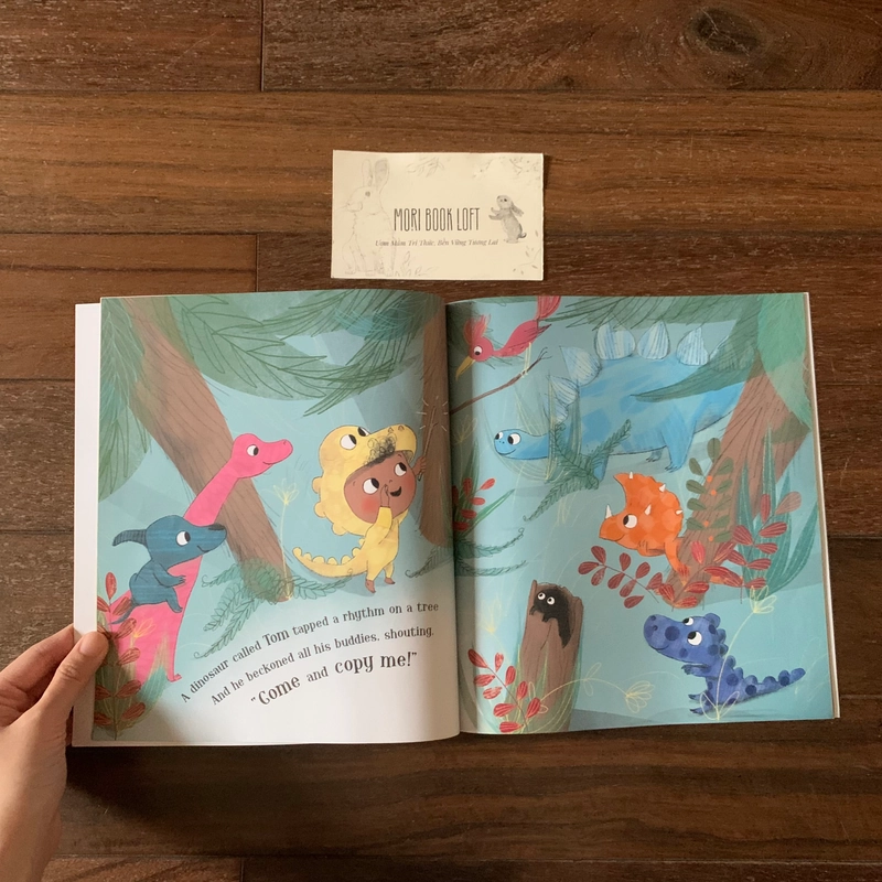 Sách ngoại văn 1 2 3 Do the Dinosaur!, Used 532097