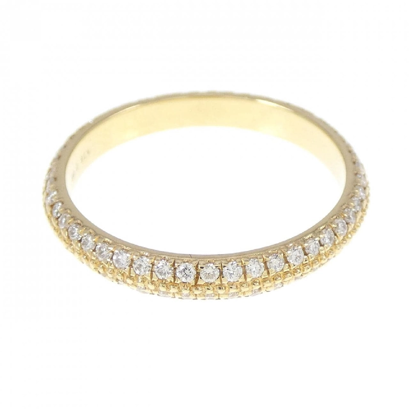 【Sản phẩm mới】Nhẫn kim cương vĩnh cửu K18YG 0.48CT 673508