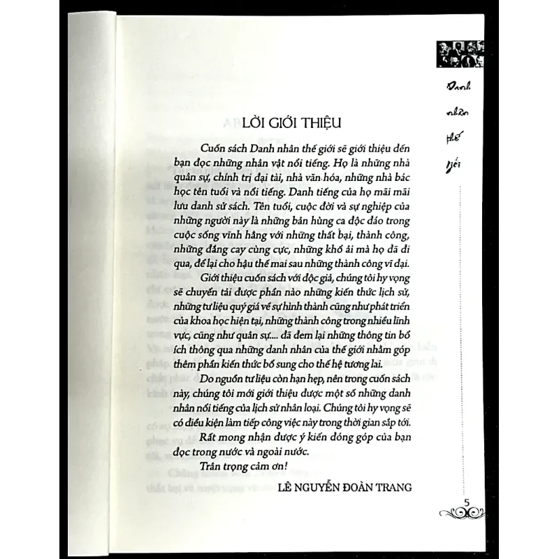 DANH NHÂN THẾ GIỚI - SÁCH THAM KHẢO 1012892