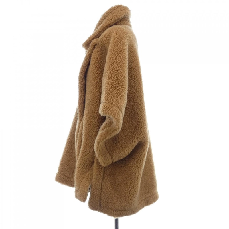 Max Mara TEBE 473607 Áo choàng gấu teddy 632599
