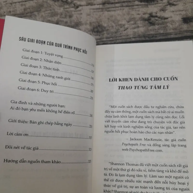 Thao Túng Tâm Lý- Thoái khỏi  quan hệ thao túng và Thức tỉnh. TG Shannon Thomas 747528
