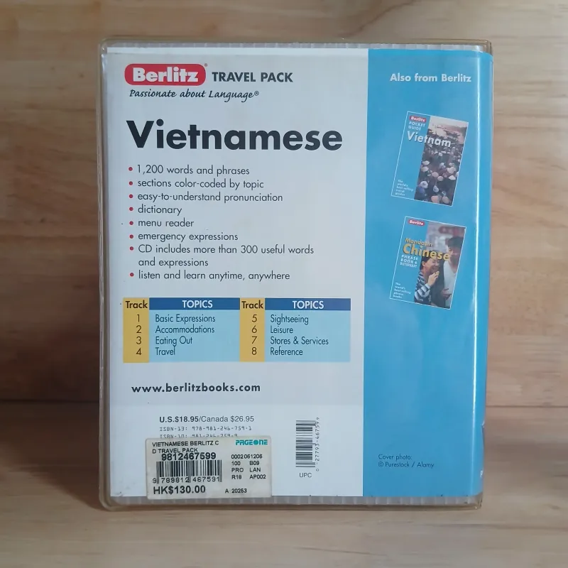 Vietnamese Berlitz CD Travel Pack (Berlitz Travel Pack S.) 1000317