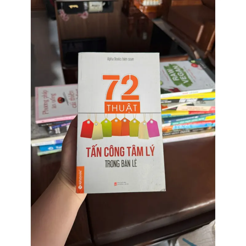 72 Thuật Tấn Công Tâm Lý Trong Bán Lẻ – Alpha Books- K3 1004562