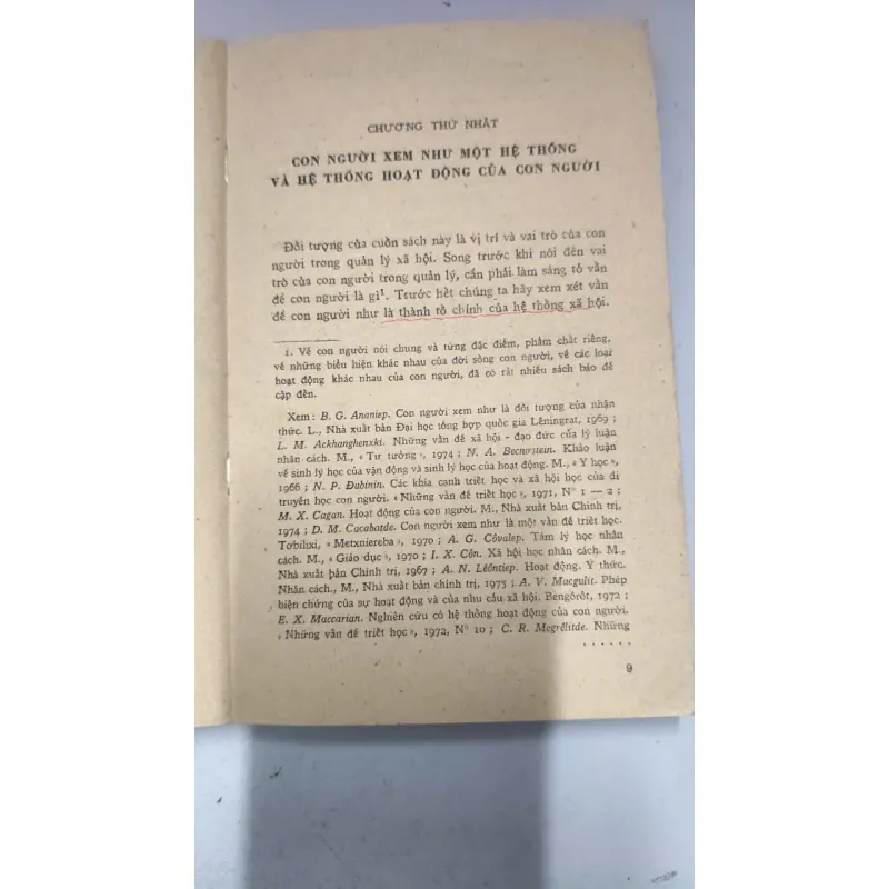 Con người trong quản lý xã hội – V. G. Afanasep 1022684