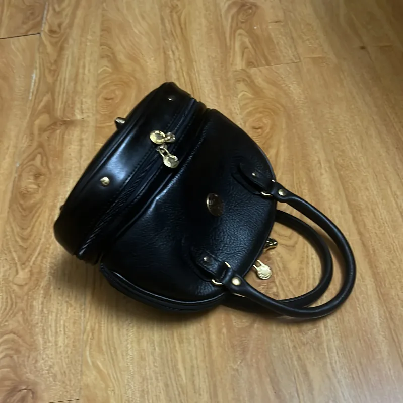 Túi nữ mini phom hến đi tiệc da thật 2hand 936050