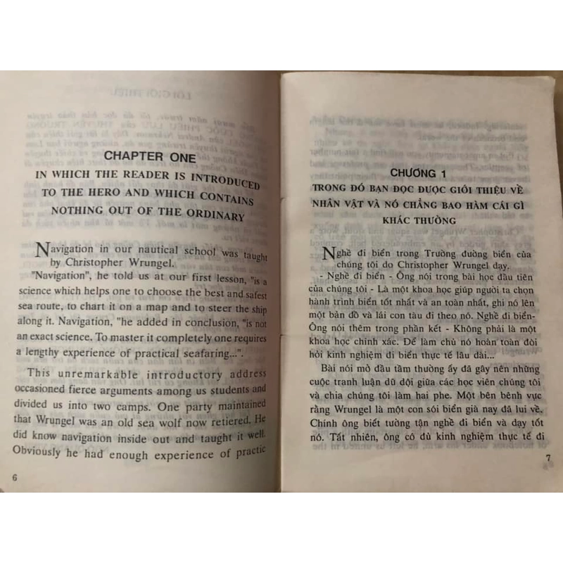 Sách cũ Những cuộc phiêu lưu của thuyền trưởng Wrungel - Song ngữ Anh Việt 305541