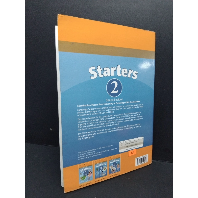 Starters 2 mới 80% ố nhẹ HCM2809 Cambridge English HỌC NGOẠI NGỮ 295546