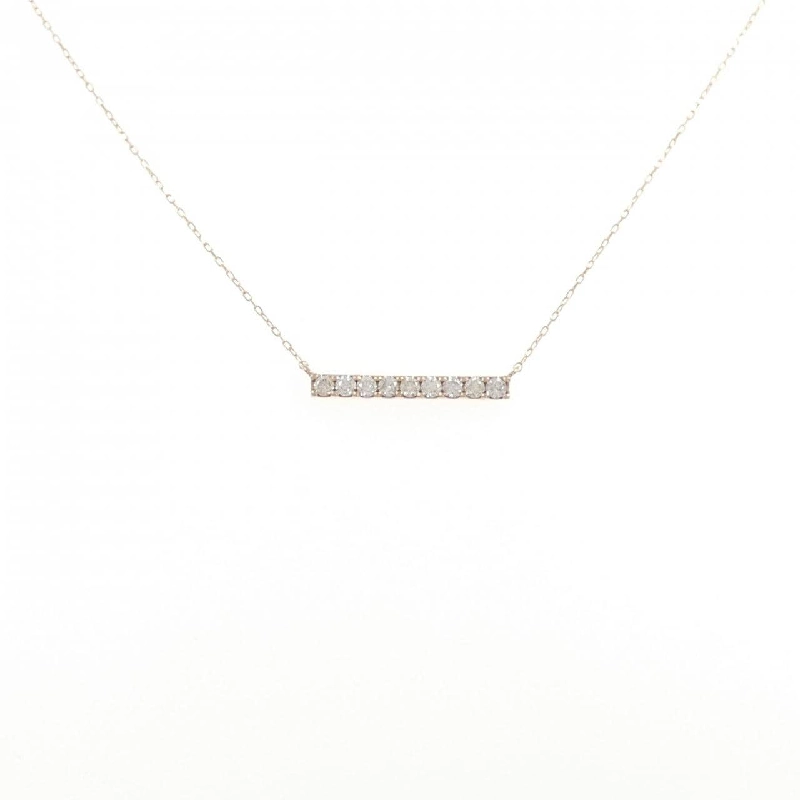 Dây chuyền kim cương K18PG 0.20CT - Hàng hiệu Chính hãng 860954