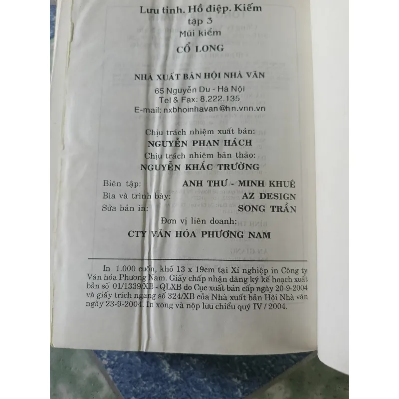 Lưu tinh hồ điệp kiếm ( 4 tập) - Cổ Long 776908