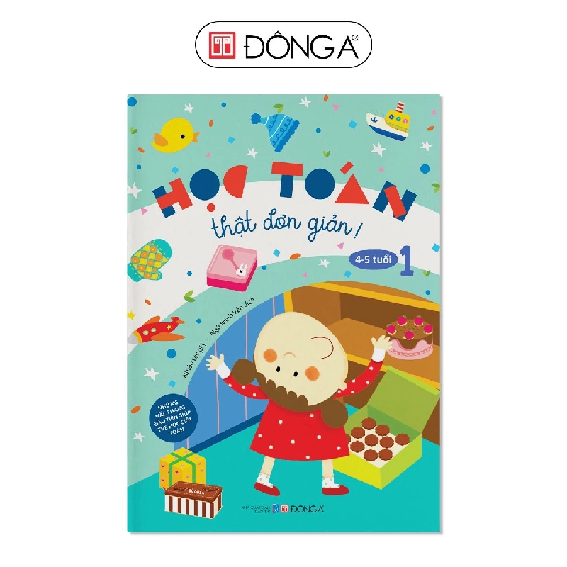 Học toán thật đơn giản 4-5 tuổi - T1 - 48 - Đông A, Sách thiếu nhi Rebooks.vn 945229