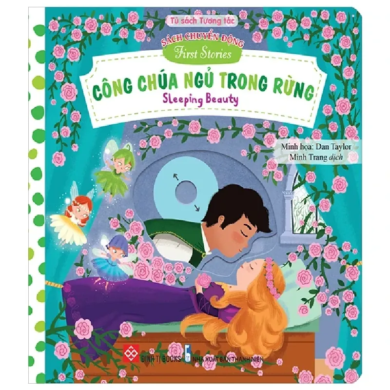 Sách Chuyển Động - First Stories - Công Chúa Ngủ Trong Rừng - Sleeping Beauty - Dan Taylor 454252