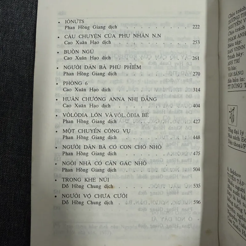 Tuyển tập tác phẩm - Anton Chekhov (Đông Tây) 754584