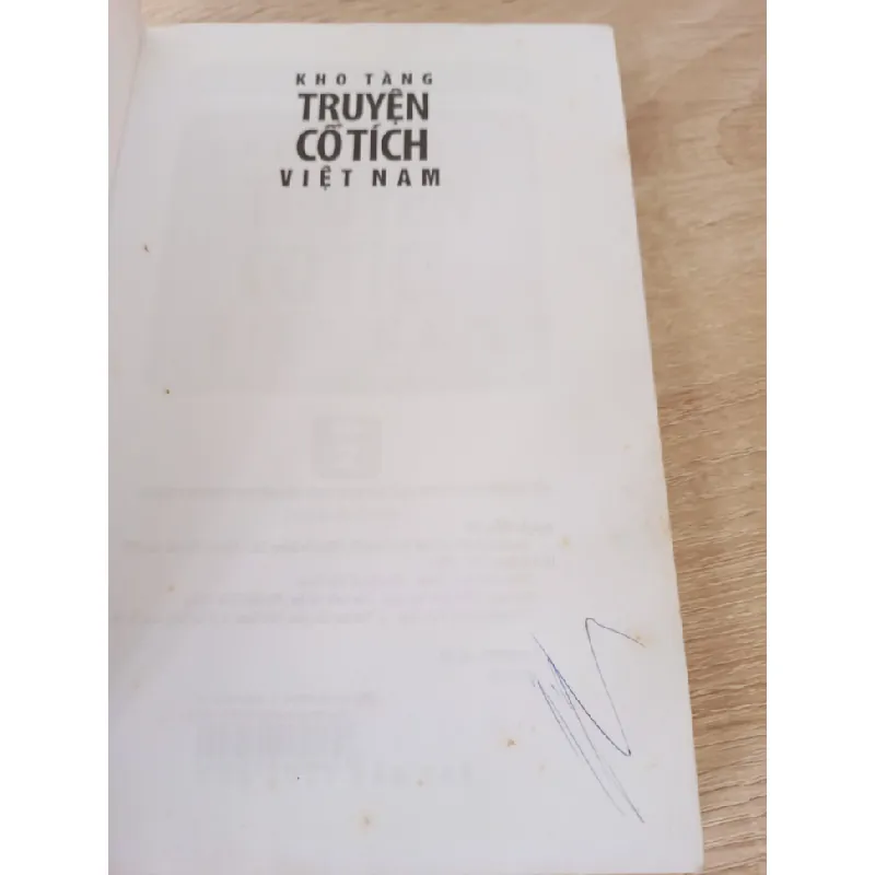 [Phiên Chợ Sách Cũ] Kho Tàng Truyện Cổ Tích Việt Nam - Tập 2 (2011) - Nguyễn Đổng Chi S2107 508758