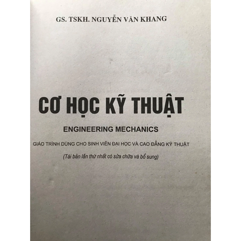 CƠ HỌC KỸ THUẬT 504766