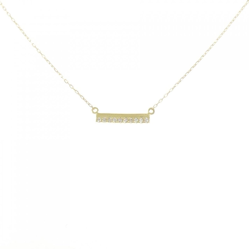 Dây chuyền kim cương K18YG 0.08CT - Hàng hiệu Chính hãng 865154