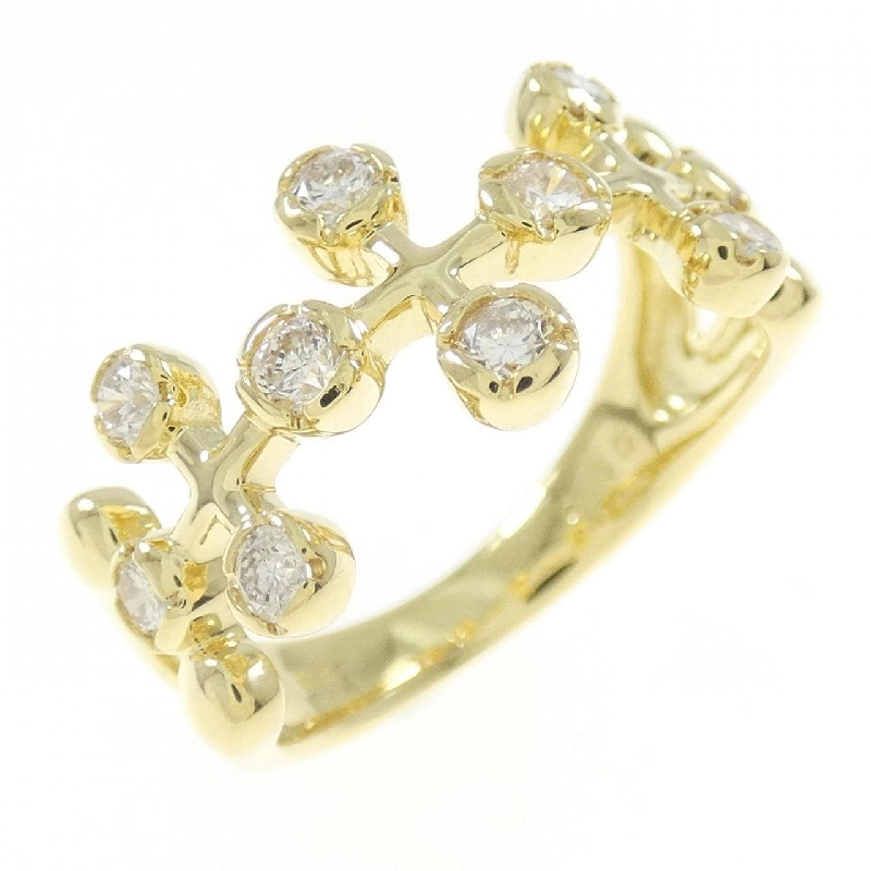 Nhẫn kim cương K18YG 0.50CT 672937