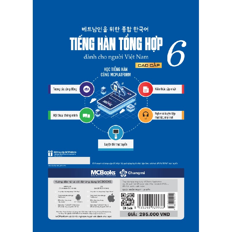 Tiếng Hàn Tổng Hợp Dành Cho Người Việt Nam - Cao Cấp 6 - Bản Màu - Nhiều Tác Giả 187079