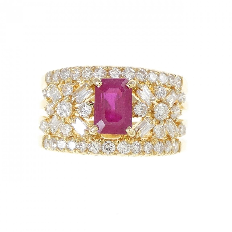 Ponte Vecchio Nhẫn Ruby 0.96CT - Hàng hiệu Chính hãng 841319